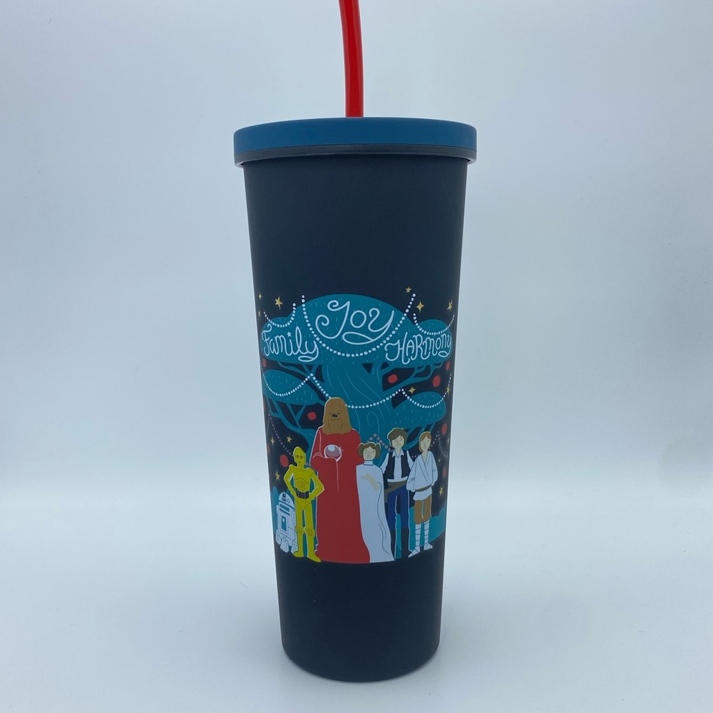 Disney Star Wars Galaxy’s Edge Life Day 2022 24oz Stainless Tumbler Venti